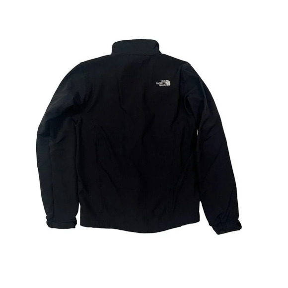 North Face Jacket Womens S Black Apex Softshell Fleece Lined Full Zip Outdoor - Picture 7 of 10